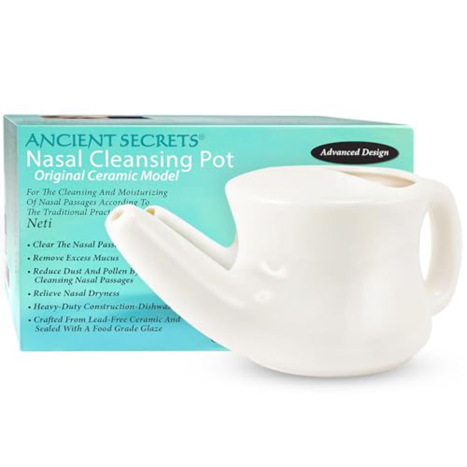 Ancient Secrets Nasal Cleansing Pot 1 ea