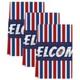 thumbnail image 2 of Independence Day Kitchen Towels Set of 3, Red Blue American Flag Star Striped Absorbent Dish Towels for Kitchen, Microfiber Hand Towel, Quick Drying Tea Towel for Cleaning Decorative Dishcloths, 2 of 7