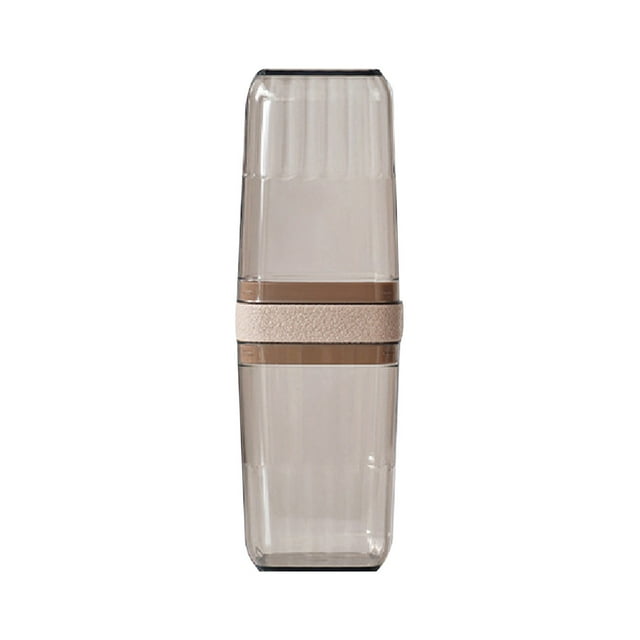 Rbaofujie Storage Travel Mouthwash Cup Brush Cup Storage Set Portable Home Wash Toothpaste Toothbrush Case Clearance Items