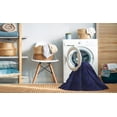 thumbnail image 2 of Ahgly Company Tapis d'Intérieur Lavables en Machine, Ronds, Bleu Nuit Transitionnel, Ronds de 6 Pi, 2 of 7