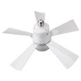 thumbnail image 1 of Ventiladores De Techo, Lámpara De Ventilador Pequeña E26 Con Control Remoto, 3 Temperaturas De Color Y 3 Configuraciones De Velocidad Del Viento Para Uso En Dormitorio, Sala De, 1 of 7