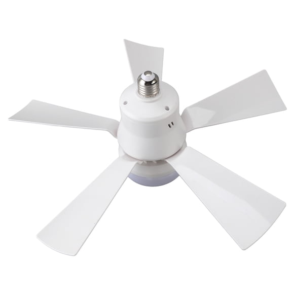 Ventiladores De Techo, Lámpara De Ventilador Pequeña E26 Con Control Remoto, 3 Temperaturas De Color Y 3 Configuraciones De Velocidad Del Viento Para Uso En Dormitorio, Sala De