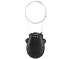 thumbnail image 4 of Jinsinto Combination Lock with 3 Digit Digital Code Cable Padlock, 80cm Extendable Cable(Black), 4 of 5