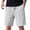 Light Gray -BD32, variant on Mens Shorts Waffle Knit Drawstring Shorts Stretch Elastic Waist Summer Beach Lounge Sweat Short Pants with Pocket 2026 Black M