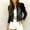 *Black, variant on ClodeEU Women's Cropped Sequin Long Sleeve Open Front Jackets,Trendy Slim Fit Jacket For Party Green,Womens Plus L