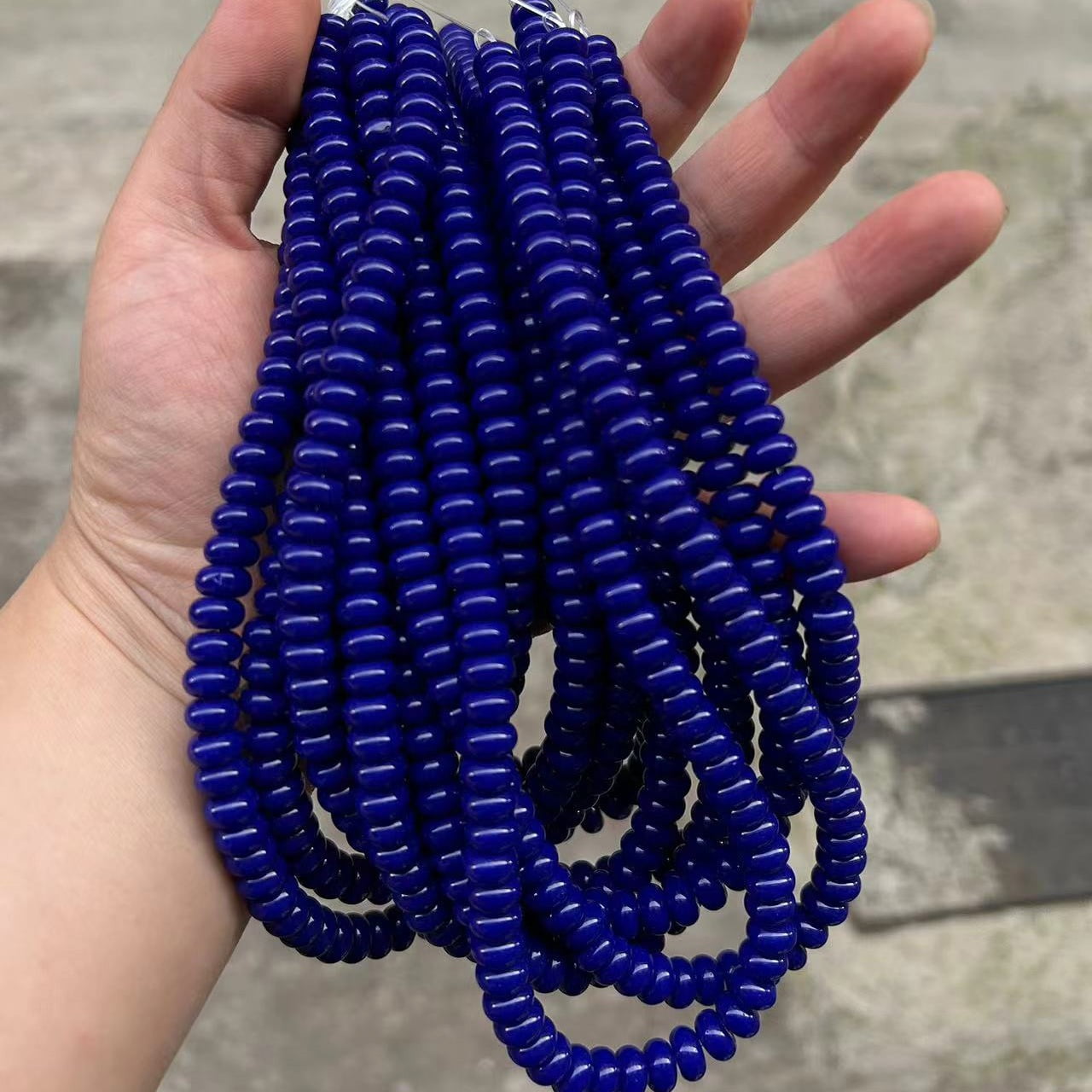 1200Pcs DIY Perforated Beads Stringing Accessories Full of Meaning