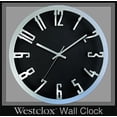 thumbnail image 3 of Westclox 32913 12 in. Round 3D Number Wall Clock, 3 of 3