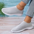 thumbnail image 3 of Women's Walking Shoes - Tennis Athletic Casual Gym Slip-On Lightweight Sneakers, 3 of 11