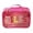 Hot Pink #03, variant on Xiwaer Mahjong Card Bag,Empty Mahjong Tile Bag American PVC Clear Mahjong Case Size 166 Waterproof Zippered Storage Tile Holder Rack Bag for Game Lover Gift Travel,Case Only,Purple 3