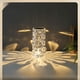 thumbnail image 2 of Lámpara de mesa decorativa moderna y sencilla con atmósfera de cristal romántica creativa para dormitorio, luz de noche LED, 2 of 4
