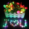 thumbnail image 4 of Lámpara de bola de Flash con luz LED, Mini linterna ultraligera colorida, lámpara de globo de bala redonda, decoración de Halloween y Navidad, 4 of 4