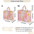 thumbnail image 2 of FORMRS Womens Corduroy Tote Bag Crossbody Shoulder Handbag with Pocket, Flat Yellow Stars, 2 of 7