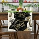 thumbnail image 4 of Banderín de graduación para fiesta 2025 Mantel temático Cocina Salón Poliéster Decorativo Caminos de mesa, 4 of 5