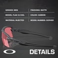 thumbnail image 2 of Oakley OO9488 Flak 2.0 XXL Rectangle Shaped Non-Polarized Sunglasses for Men - Includes Official Eyewear Kit - Matte Carbon Frame with Prizm Dark Golf Lens, 2 of 7
