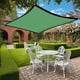 thumbnail image 5 of Sombrilla para exteriores Sombrilla para terraza al aire libre Transpirable 95 % Sombrilla rectangular Sombrilla para terraza al aire libre Sombrilla para terraza y jardín (6,5 x 6,5 pies, verde), 5 of 6