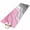 Pink, variant on Purple Grey Ombre Bathroom Mat 2x3 FT, Non Slip Small Kitchen Mat, Modern Geometric Abstract Aesthetics Cream Washable Soft Backed Front Door Throw Rug Indoor Outdoor Doormat for Entryway Sink