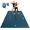 Blue, variant on Extra Large Exercise Mat 9' x 6' x 7mm, High-Density Workout Mats for Home Gym Flooring, Non-Slip, Extra Thick Durable Cardio Mat, Ideal for Plyo, MMA, Jump Rope - Shoe Friendly-Black