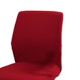 thumbnail image 3 of para sillas de ordenador de oficina en casa de asiento decorativas extraíbles elásticas rojo Zulema Cubierta de la silla giratoria, 3 of 8