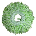 thumbnail image 1 of 2 Pcs Tête Durable Rotative à 360 Easy Magic en Microfibre pour Vadrouille à Étrier Rotative (Vert), 1 of 9