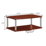 Convenience Concepts Designs2Go Double tier Swivel riser for TVs up to ...