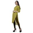 thumbnail image 4 of Moomaya Kurti Indien Imprimé Tunique en Coton pour Femmes Col Mandarin Longueur Genou Kurta, 4 of 6