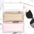 thumbnail image 2 of Sac de Lunettes de Soleil en Cuir PU Souple Étui de Protection Accessoires pour Femmes, 2 of 3