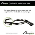 thumbnail image 4 of Champion Sports Deluxe XU Beaded Jump Rope, 6'L, Black/White, 4 of 5