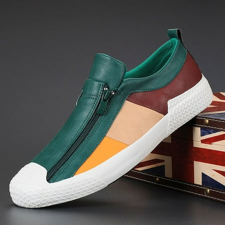 

Men s Vulcanized Shoes Spring/Autumn Designer Sneakers Breathable Men Loafers Shoes Soft Sole Comfortable Casual shoes Flats