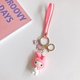 thumbnail image 1 of Anime Kuromi Figure Kawaii Kitty Cinnamonroll Keychain Pendant for Bag Melody Key Chain Cartoon Sanrio Accessories Toys for Kids Gong Bohan LED, 1 of 2