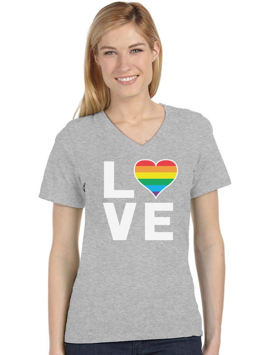 Rainbow Female flag T-Shirt LGBTQ Pride