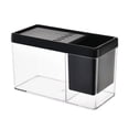 thumbnail image 2 of BeesClover Small Fish Tank, Aquarium Tank With Top Ventilation Hole, Large Opening Design, Smooth Edges Transparent Fish Tank, Succulent Landscaping Flower Pot, 2 of 8