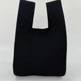 thumbnail image 3 of Typpkmm Handmade Knit Handbag Women Mini Knot Wrist Bag, 3 of 6