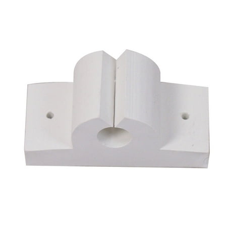 Whitecap 3750WC White Rubber Rod Tool Holder 3/8 - 2-1/6 x 7/8