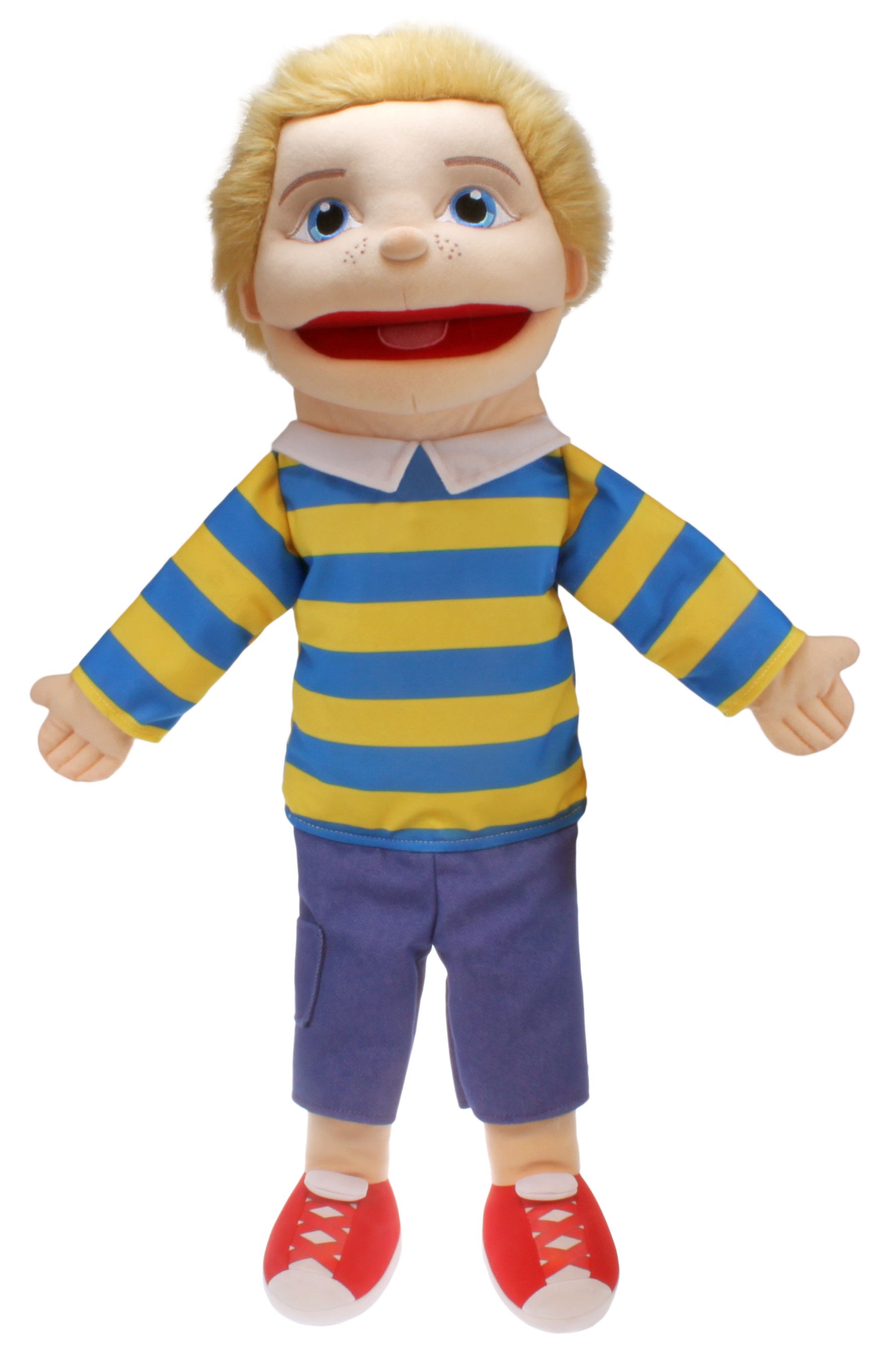 Puppet Company Medium Boy Hand Puppet Light Skin Tone