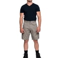 thumbnail image 2 of Full Blue Big Men's Expandable Waist Cargo Shorts, 2 of 4