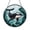 Acrylic 3.5 Inch, variant on Orca Stained Glass Suncatcher – Ocean Wildlife Window Art