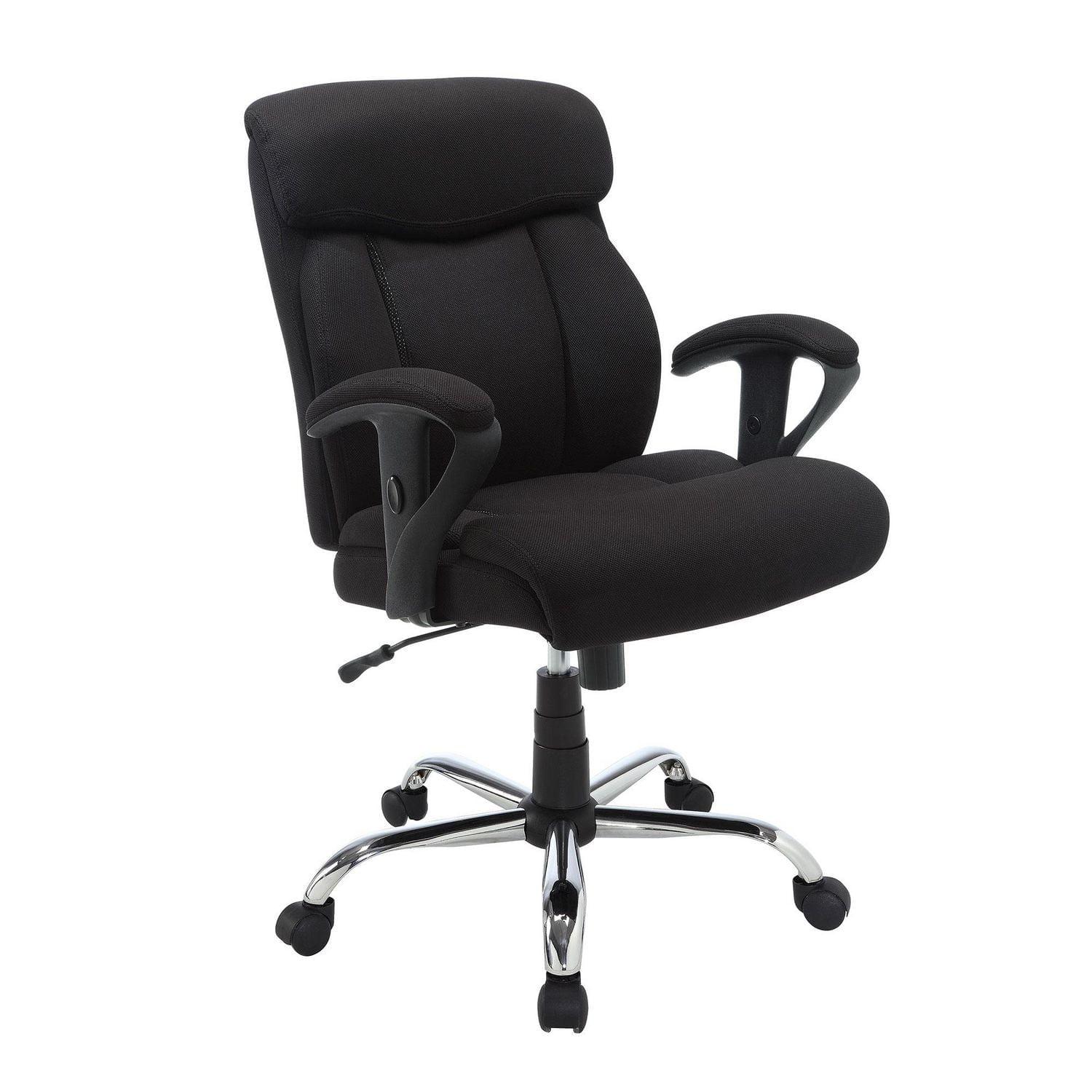 Serta Big & Tall Fabric Manager Office Chair, Supports up to 300 lbs, Black