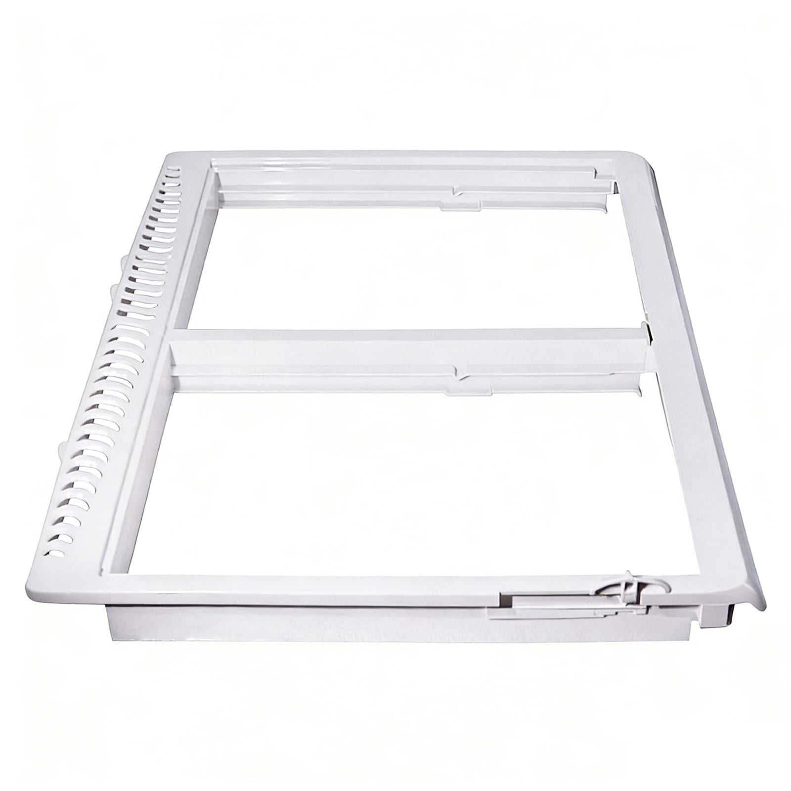 1 Piece Replacement Refrigerator Drawer Cover Frame Part 123456789 for Model Compatibility Enhanced Storage