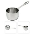 thumbnail image 3 of Bgsha Stainless Steel Saucepan Milk Pot Small Sauce Pan Saucepan Non Stick with Clad Bottom For Cooking Boiling Stewing Easy Cleaning & Dishwasher Safe, 3 of 9