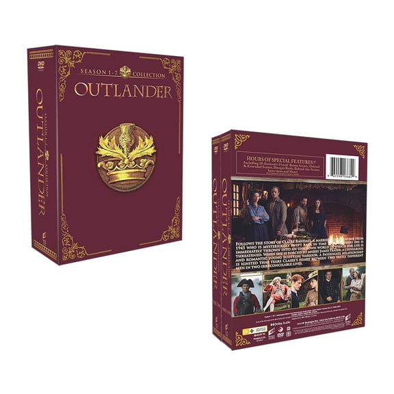 Outlander: The Complete Series Seasons 1-7 (DVD, Season 7 Part-1 Part-2)