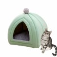 thumbnail image 1 of Arena para gatos extraíble y cálida para invierno, perrera, arena para gatos S verde Sincero Electrónica, 1 of 5