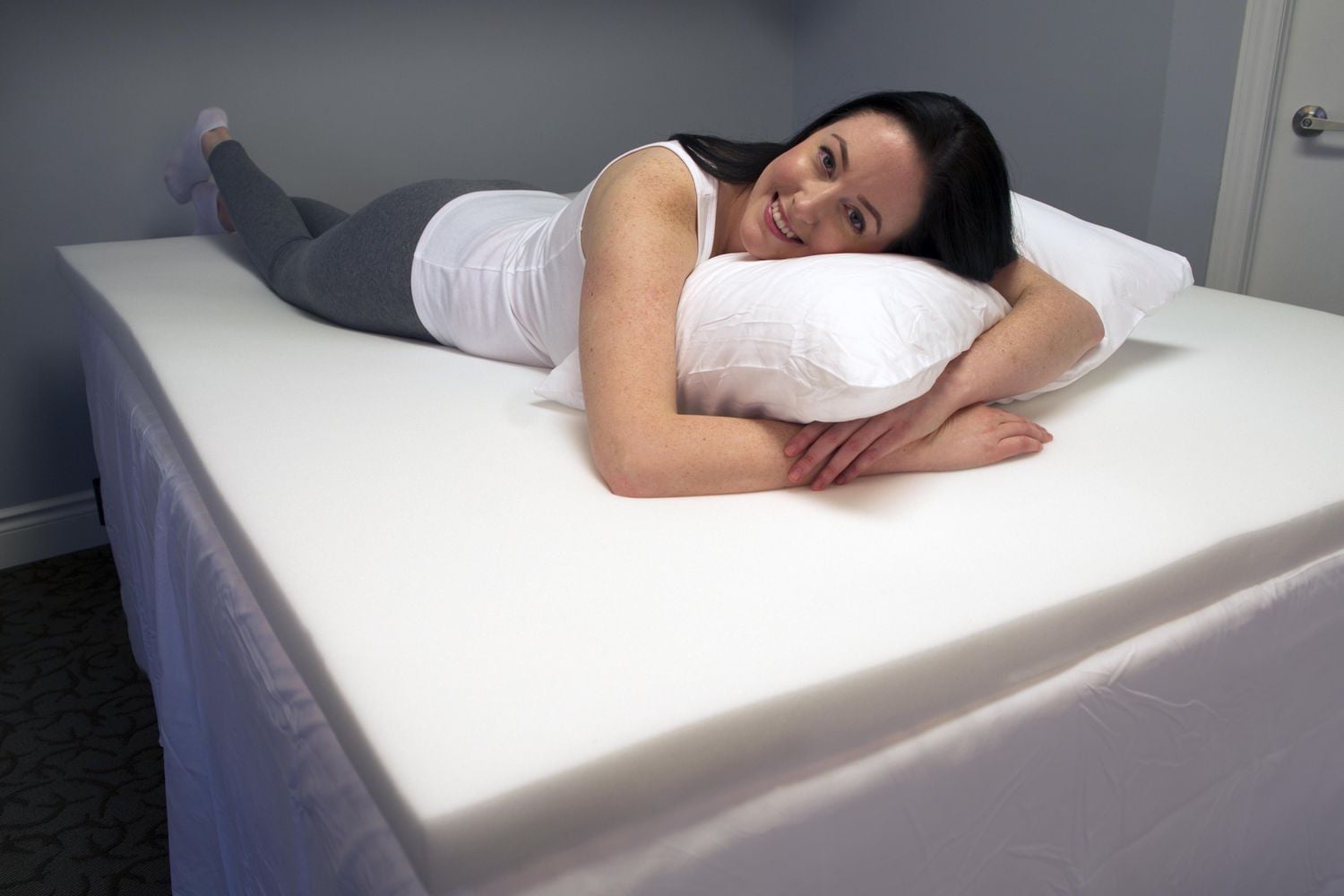 Surmatelas en mousse Orthowave™ Deluxe 1,5 po