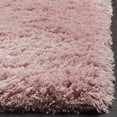 thumbnail image 5 of SAFAVIEH Polar Abbot Solid Shag Runner Rug, Light Pink, 2'3" x 8', 5 of 9