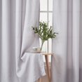 thumbnail image 2 of Nvzi - Gray Curtain for Bedroom, 1 slice Curtains & 130*160CM Light Weight Curtains, Polyester Sheer Drapes for Living Room, Elegant Window Decor, 2 of 4