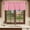 Pink, variant on Sage Green Valances for Windows, Decorative Rod Pocket Window Valance Curtains, Farmhouse Sage Green Decor Short Curtain Drapes for Kitchen/Bathroom/Living Room, 2 Panels, 42" W x 18" L