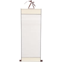 Beaupretty Chinese Xuan Paper Blank Hanging Scroll White for Painting Use