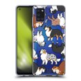 thumbnail image 1 of Head Case Designs Dog Breed Patterns 3 Australian Shepherd Soft Gel Case Compatible with Samsung Galaxy A21s (2020), 1 of 7