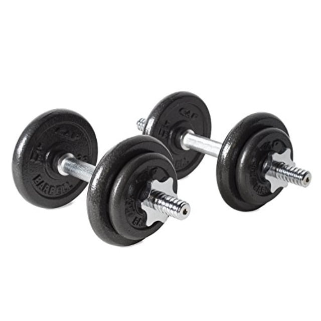 CAP Barbell 40-pound Adjustable Dumbbell Set with Case Fast Shipment Hot Sale