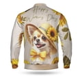 thumbnail image 2 of Happy Women's Day Chihuahua Sunflower Vintage Proud Mom All Over Print 3D Baseball Jacket Dog Lover Gifts Idea Bomber Jacket Softball - 02030, 2 of 6