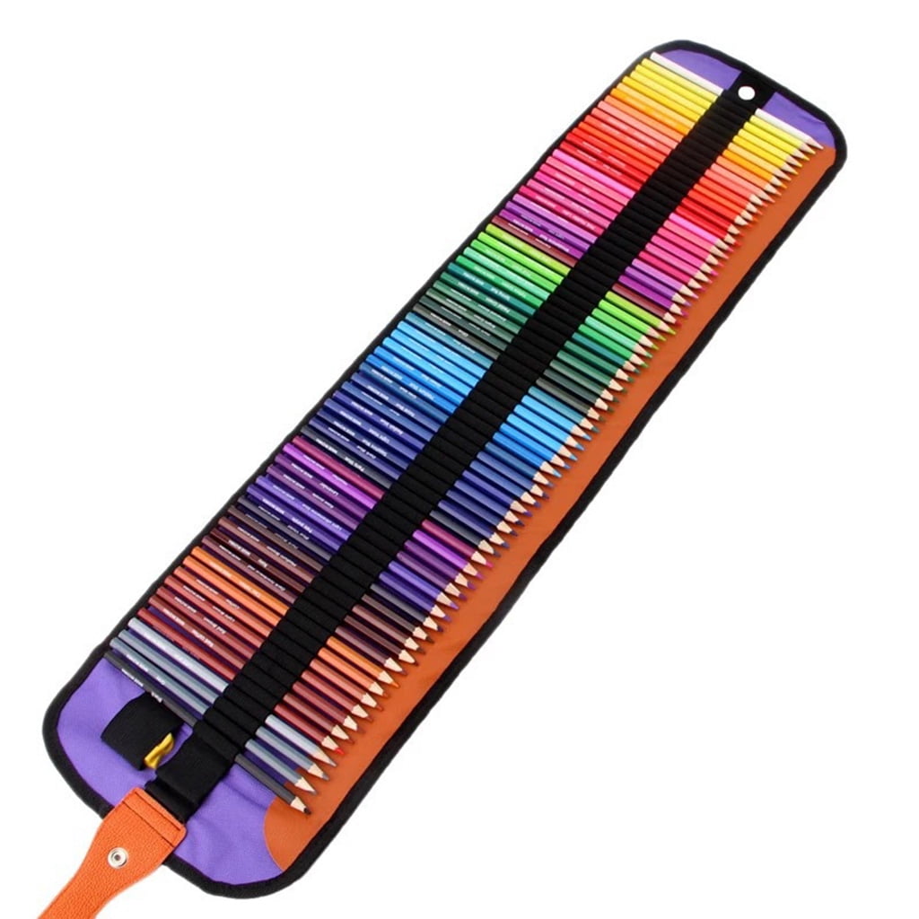 Milue 36/48/50/72 Colors Water Soluble Color Lead Paint Brush Pencil Hand-painted Kit